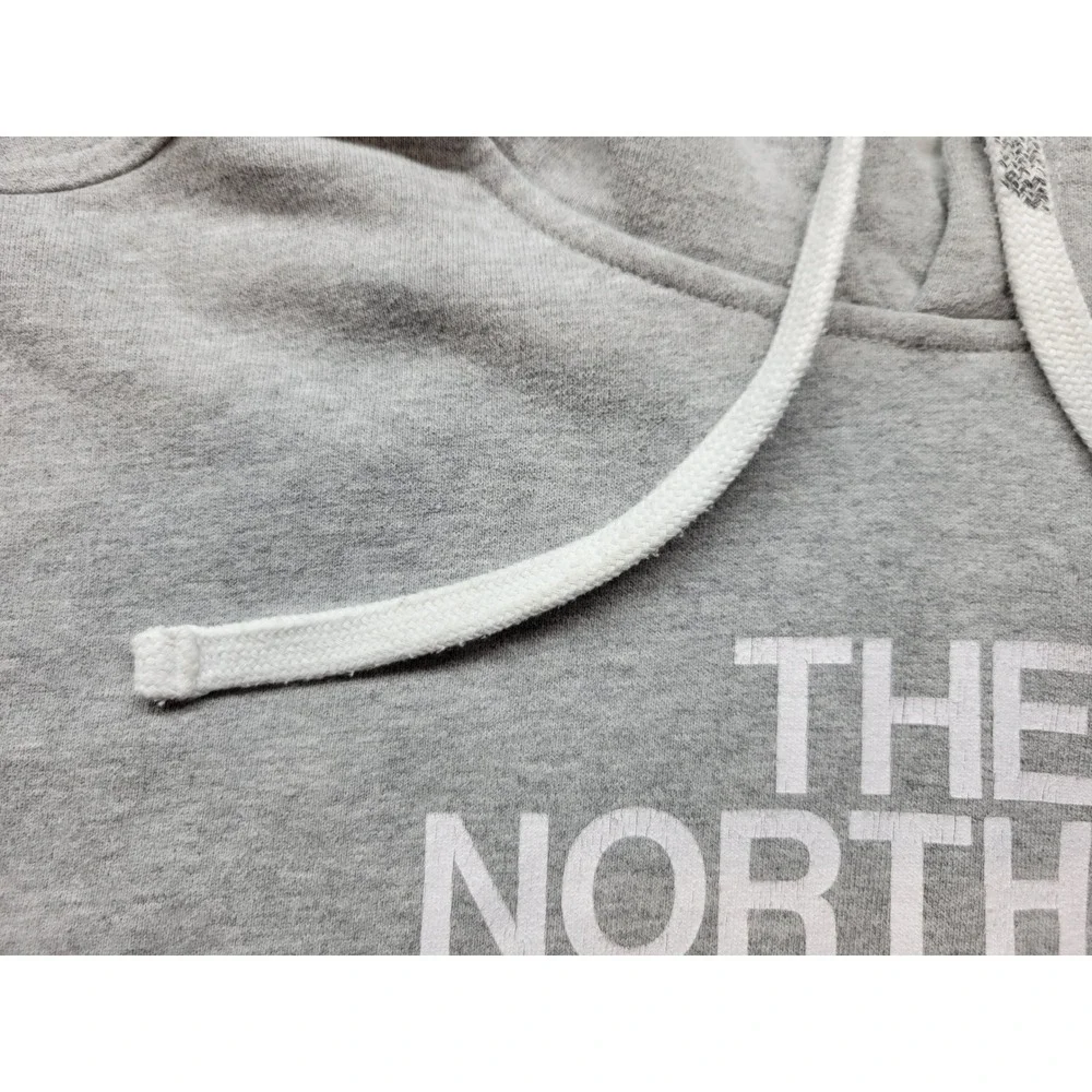The North Face Mens Half Dome Hoodie Gray CZZ7 Pullover Sweatshirt Medium